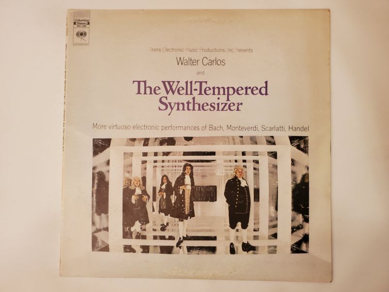 Walter Carlos The Well-Tempered Synthesizer vinyl record